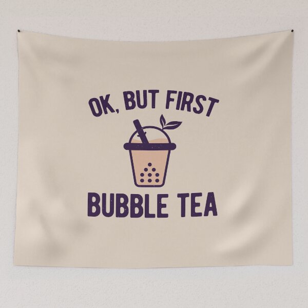 Item preview, Funny Bubble Boba Tea designed and sold by artworkbyrihen.
