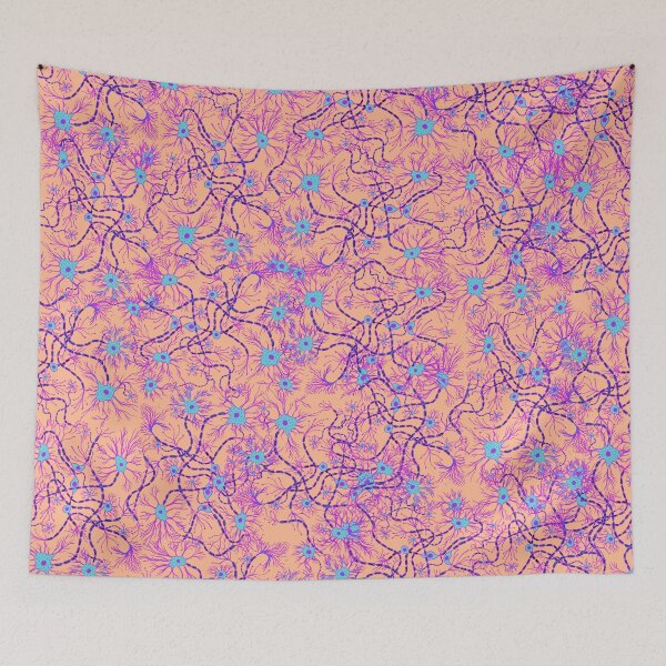 Item preview, Neurons (pink) designed and sold by vividbiology.