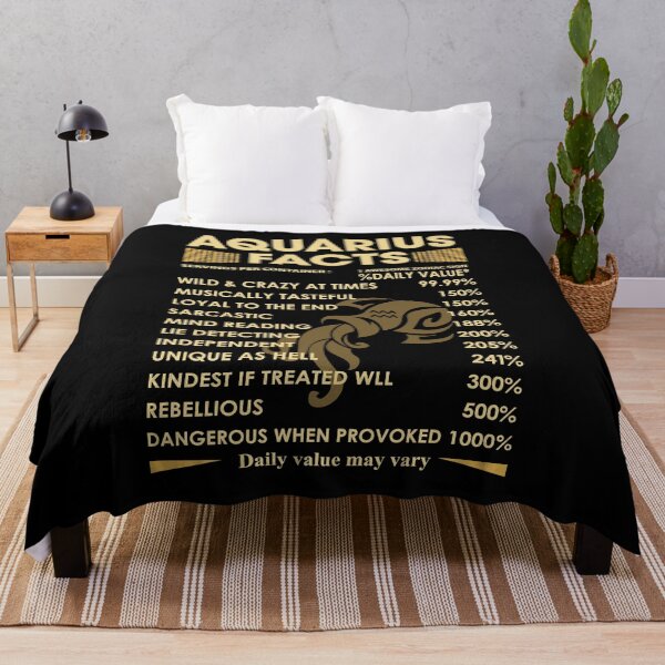 Item preview, Aquarius Facts Zodiac Sign Astrology Birthday Gift designed and sold by joykart.