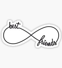 Best friends forever Sticker