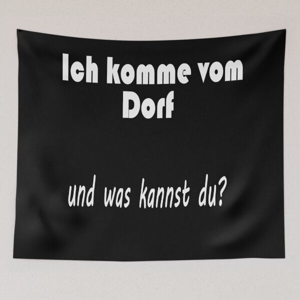 Item preview, Ich komme vom Dorf und was kannst du ? designed and sold by NT99.