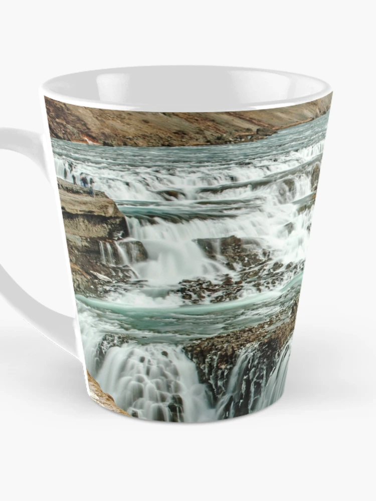 Thumbnail 3 of 4, Coffee Mug, Gullfoss designed and sold by Caleb Ward.