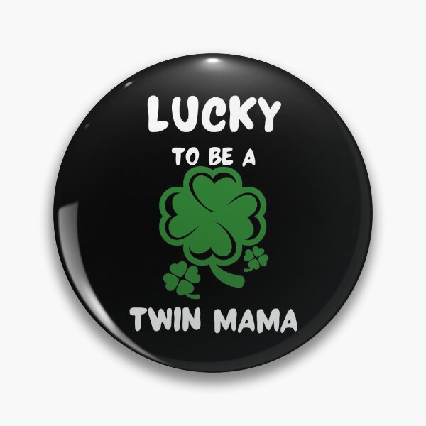 Item preview, Lucky To Be A Twin Mama Irish Twin Mom funny St Patricks Day Outfit Mother's day Gift designed and sold by YourgiftShop.