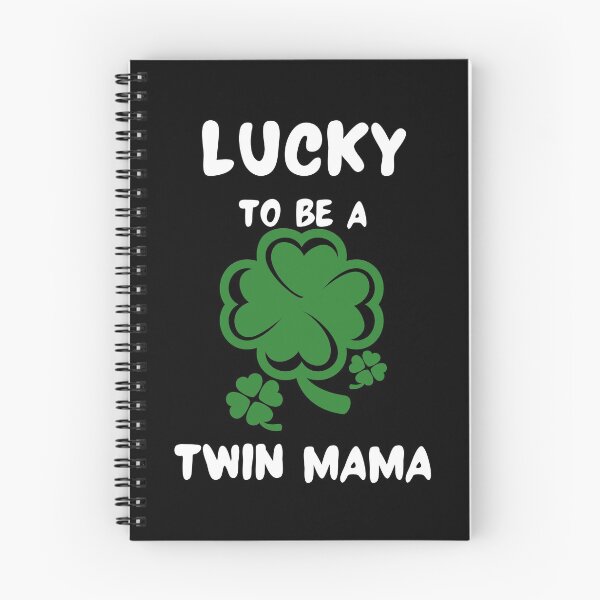 Item preview, Lucky To Be A Twin Mama Irish Twin Mom funny St Patricks Day Outfit Mother's day Gift designed and sold by YourgiftShop.
