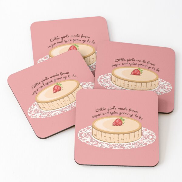 Item preview, "Little Girls Made From Sugar And Spice Grow Up To Be Cheesecakes" designed and sold by XXRebellion.