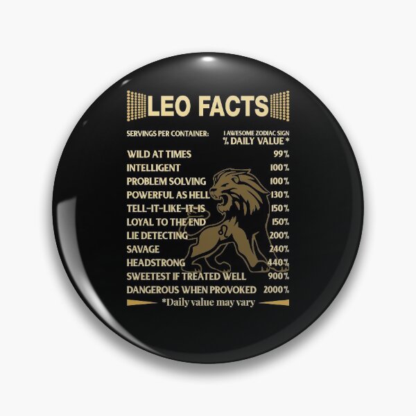 Item preview, Leo Facts Zodiac Sign Astrology Birthday Gift designed and sold by joykart.