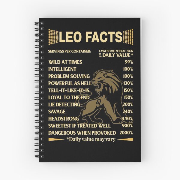 Item preview, Leo Facts Zodiac Sign Astrology Birthday Gift designed and sold by joykart.