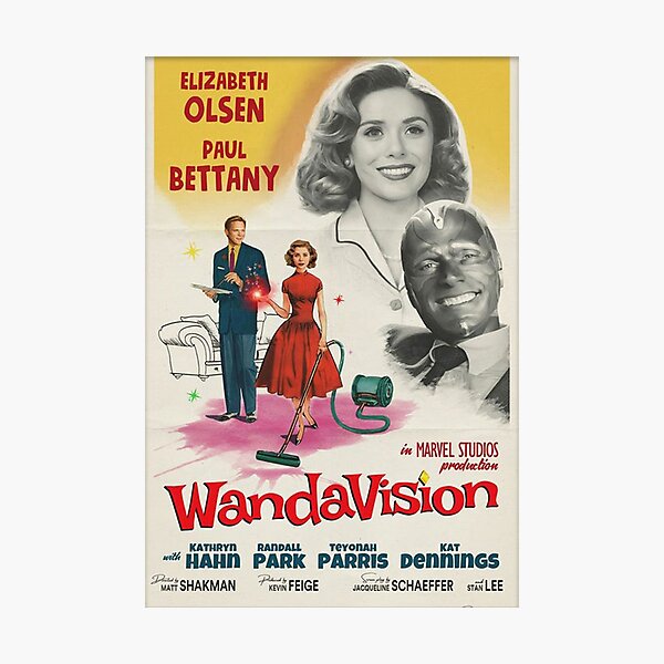 Wandavision Poster Photographic Print