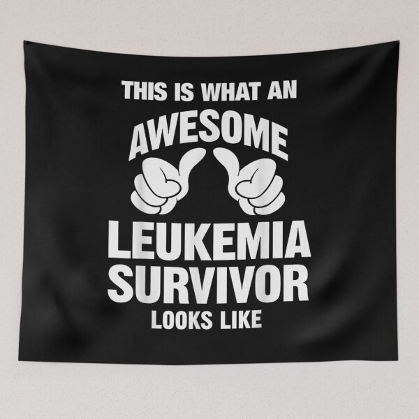 Item preview, Leukemia Survivor Awesome Looks Like Funny designed and sold by melisenda.