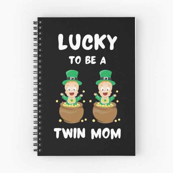 Item preview, Lucky To Be A Twin Mom Irish Twin Mom funny St Patricks Day Outfit Mother's day Gift designed and sold by YourgiftShop.
