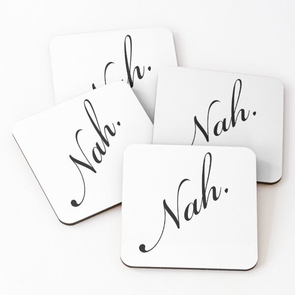 Item preview, Nah. (black) designed and sold by JennieCarolina.