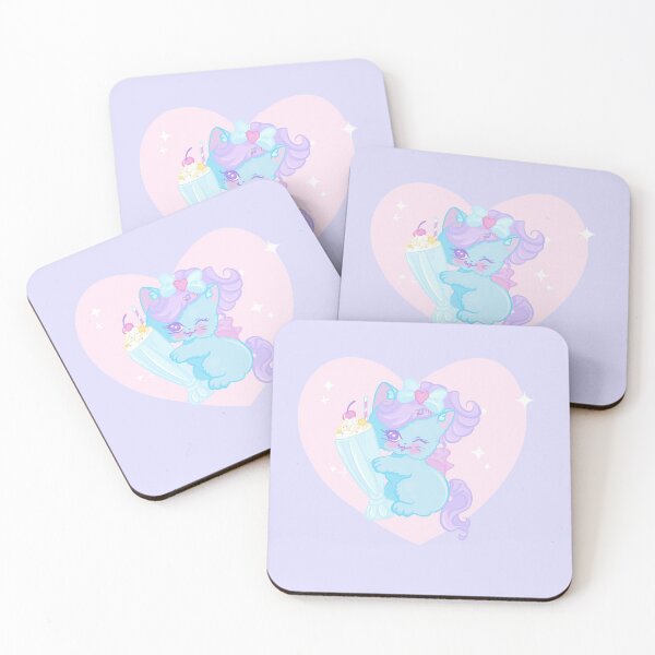 Item preview, Cute Pastel Kitty with Milkshake designed and sold by Pastel Magic.