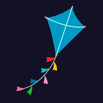 Artwork thumbnail, Kite by acciodesigns