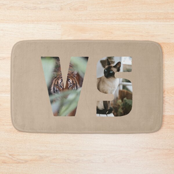 Item preview, Cat VS Tiger designed and sold by Bratak.