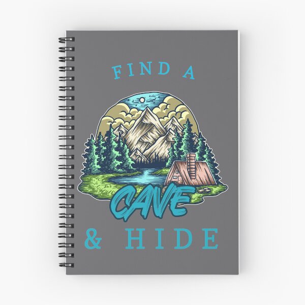 Item preview, Find A Cave & Hide Black  designed and sold by Mazstore.