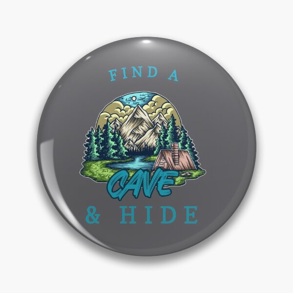 Item preview, Find A Cave & Hide Black  designed and sold by Mazstore.