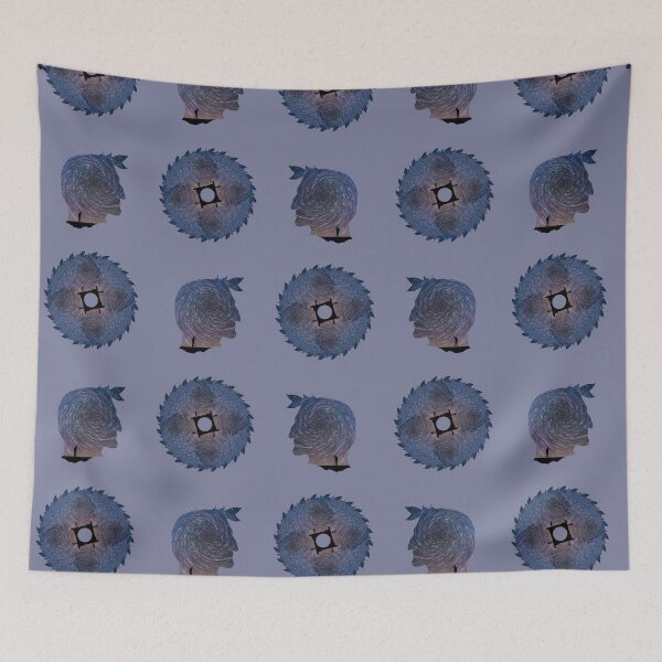 Item preview, Dante Alighieri abstrast Blue Stars (Van Gogh style) designed and sold by albix81.