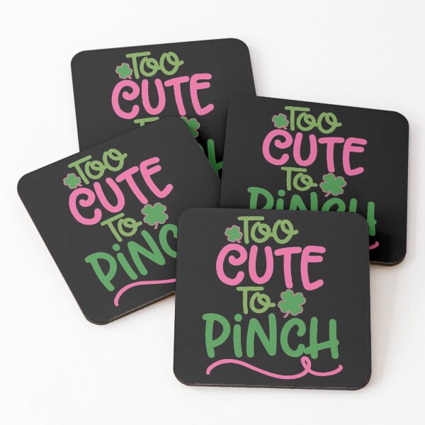 Item preview, St. Patrick's Day  too cute to pinch designed and sold by zaki ⭐⭐⭐⭐⭐.