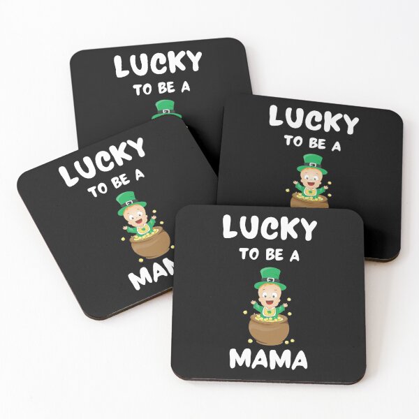 Item preview, Lucky To Be A Mama Irish Mom St Patricks Day and mother's day Gift designed and sold by YourgiftShop.