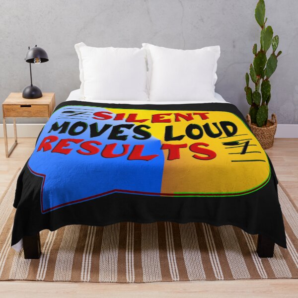 Item preview, SILENT MOVES LOUD RESULTS - POSITIVE MOTIVATIONAL MESSAGE - COACHING designed and sold by Ralek.