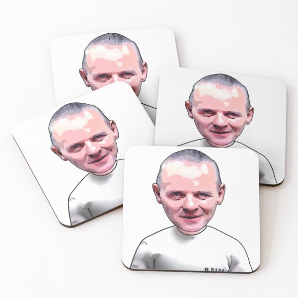 Item preview, Hannibal Lecter Caricature designed and sold by MetalElephant.
