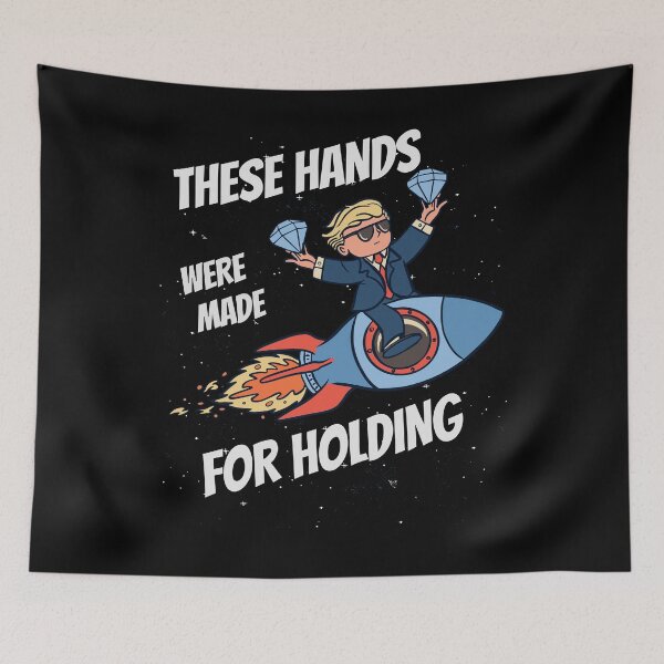 Item preview, Diamond Hands These Hands Were Made for Holding designed and sold by Frosty1489.