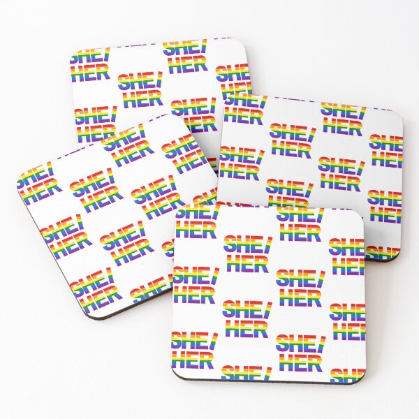Item preview, Small Rainbow She/Her designed and sold by JtownGSA.