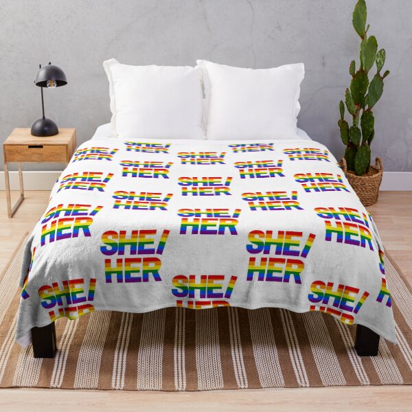 Item preview, Small Rainbow She/Her designed and sold by JtownGSA.