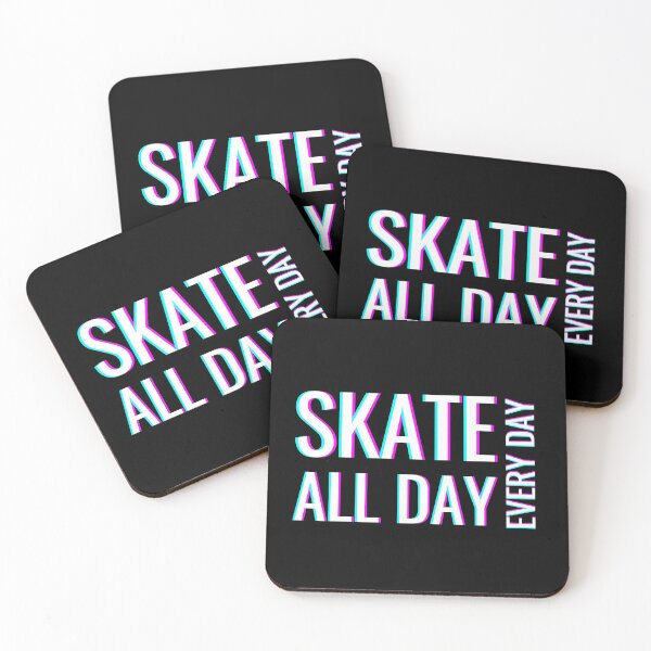 Item preview, Skate All Day Every Day Glitch designed and sold by PseudoEnergy.