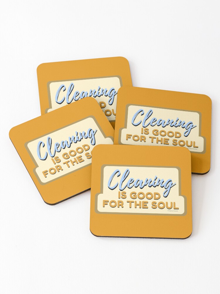 Cleaning is Good for the Soul Retro Cleaning Lady Gifts Poster for Sale by  SavvyCleaner