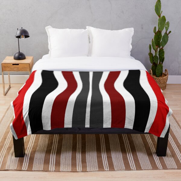 Item preview, Red Black Grey Stripes designed and sold by gramat2021.