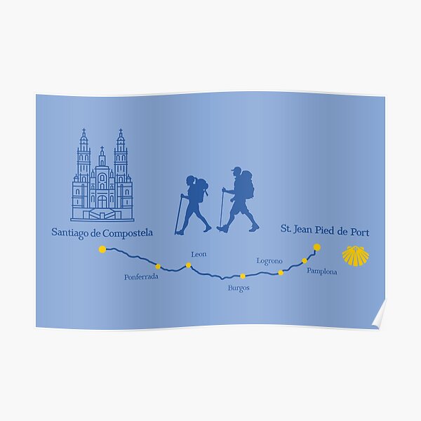 The Road to Santiago de Compostela Poster