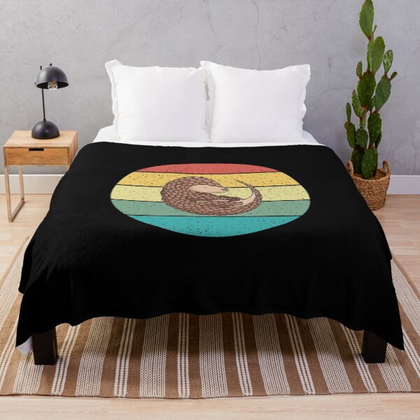 Item preview, Retro Vintage Sleeping Pangolin designed and sold by Salvadax.