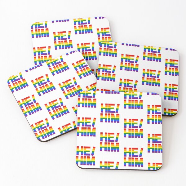 Item preview, Small Rainbow He/Him designed and sold by JtownGSA.