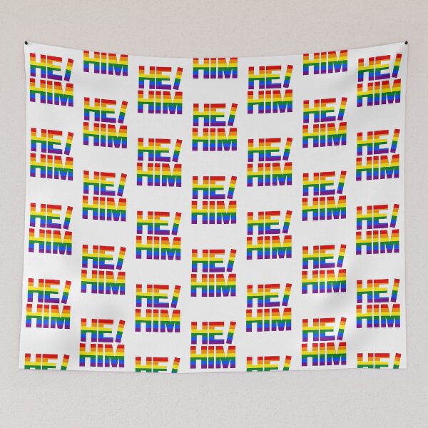 Item preview, Small Rainbow He/Him designed and sold by JtownGSA.