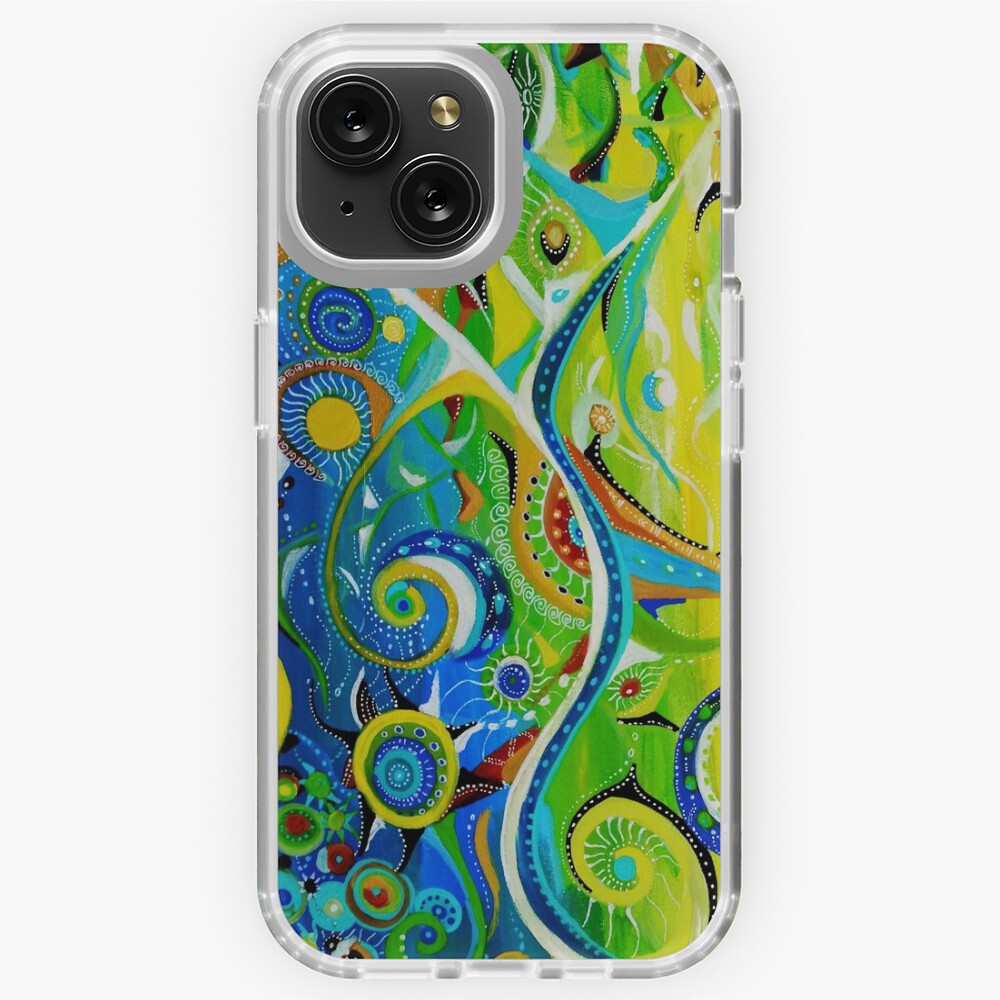 Aperçu de l'œuvre Coque souple iPhone créée et vendue par Graine-de-Lune.