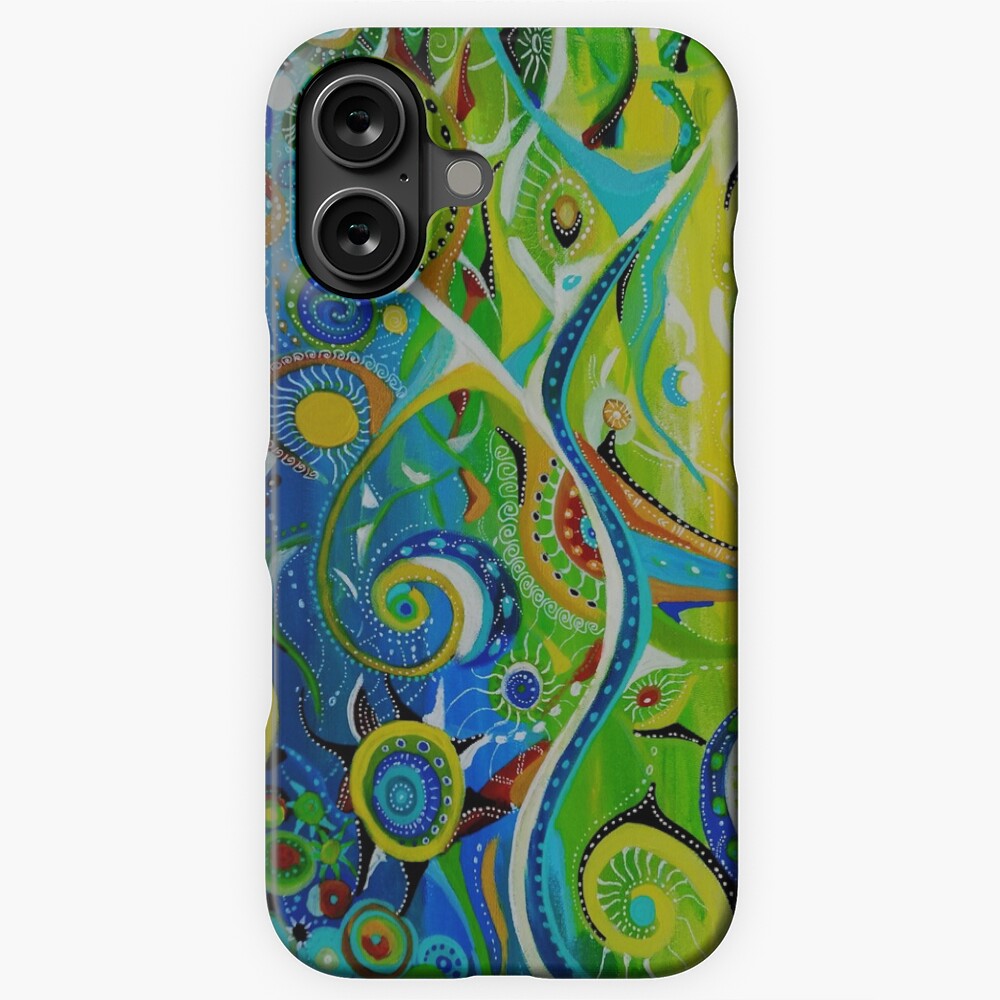 Aperçu de l'œuvre Coque rigide iPhone créée et vendue par Graine-de-Lune.
