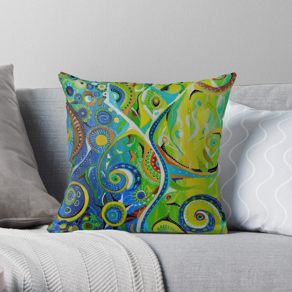 Aperçu de l'œuvre Coussin créée et vendue par Graine-de-Lune.