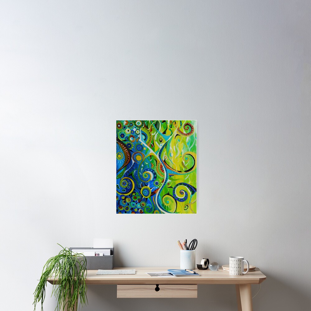 Aperçu de l'œuvre Poster créée et vendue par Graine-de-Lune.