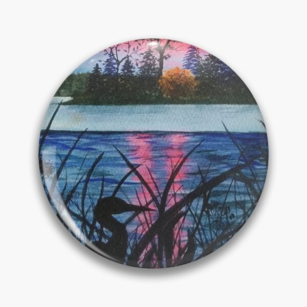 Item preview, Heron Lakeside at Sunset  designed and sold by LaMaTwin.