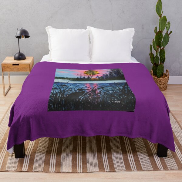Item preview, Heron Lakeside at Sunset  designed and sold by LaMaTwin.