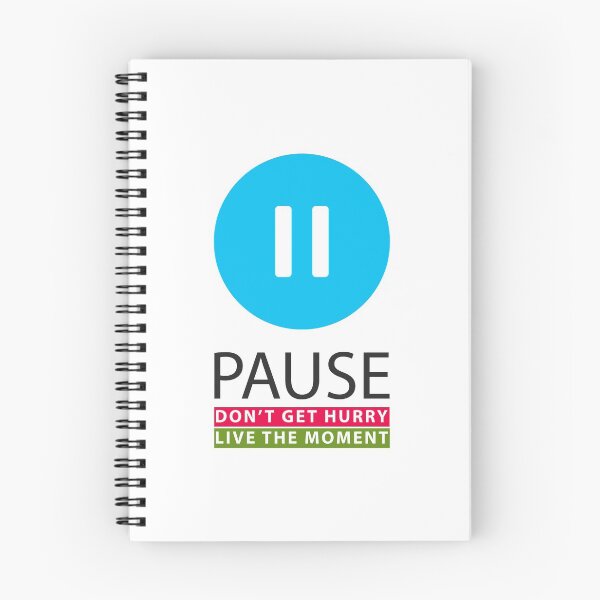 Item preview, Pause on White designed and sold by IDEZIGN2017.