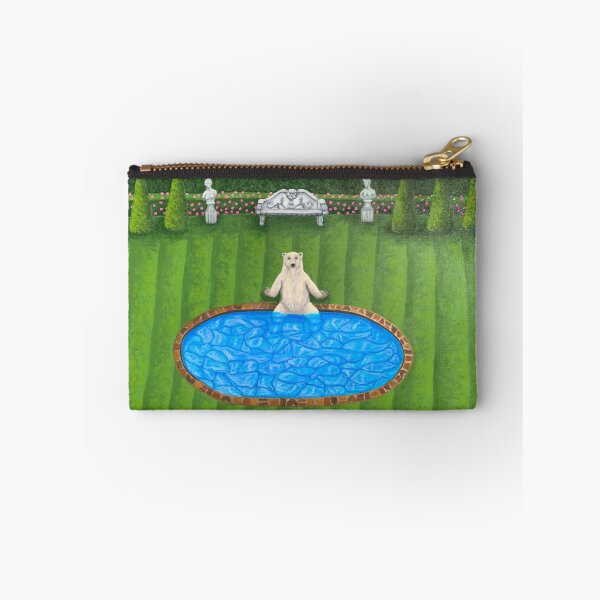 Item preview, Polar Bear in Garden designed and sold by PaintingByTimmy.
