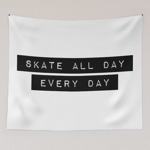 Item preview, Skate All Day Every Day Typewriter designed and sold by PseudoEnergy.