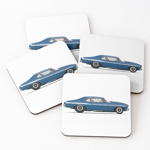 Item preview, Chevy Nova blue designed and sold by OlegNaches.