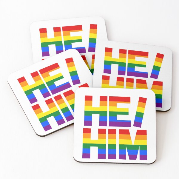 Item preview, Large Rainbow He/Him designed and sold by JtownGSA.