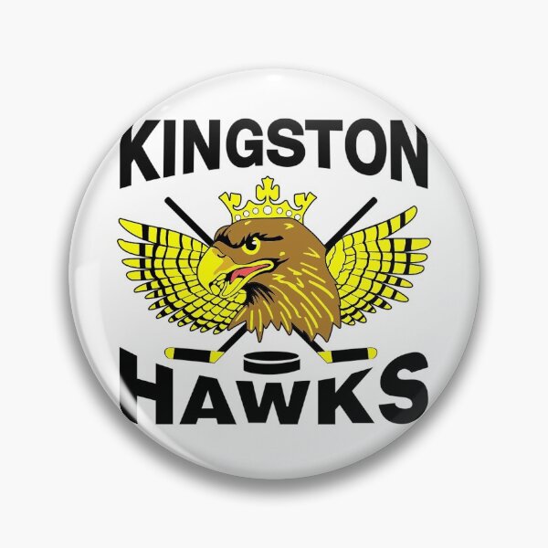 Item preview, Kingston Hawks Ice Hockey Team Retro Logo designed and sold by Retrohockeyuk.