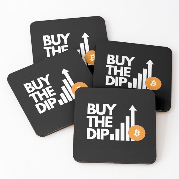 Item preview, Buy the dip - bitcoin designed and sold by MerlinTea.
