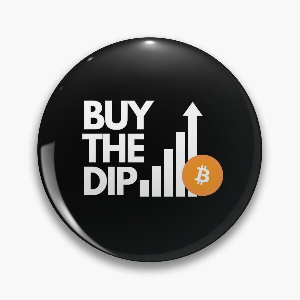 Item preview, Buy the dip - bitcoin designed and sold by MerlinTea.