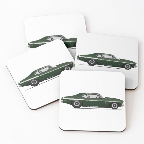 Item preview, Chevy Nova dark green designed and sold by OlegNaches.